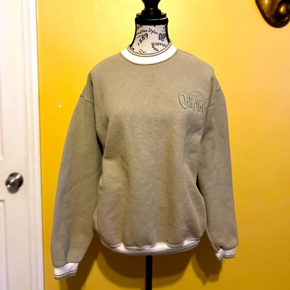 super sweats Other - Super sweats Vintage Chicago Beige Sweater